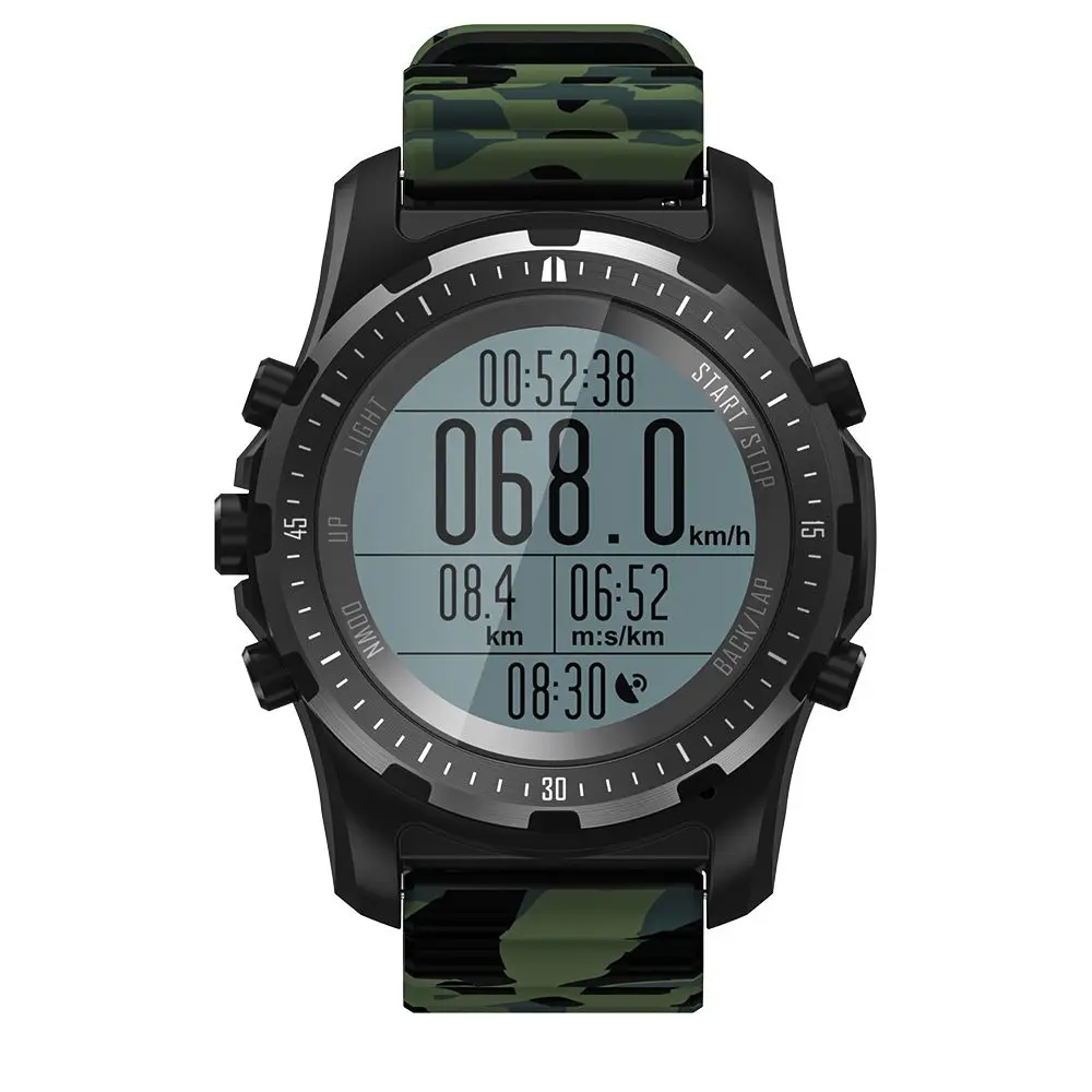 

S966 Smart Watch GPS GLONASS COMPASS Height Air Pressure Measurement Temperature Heart Rate Measurement
