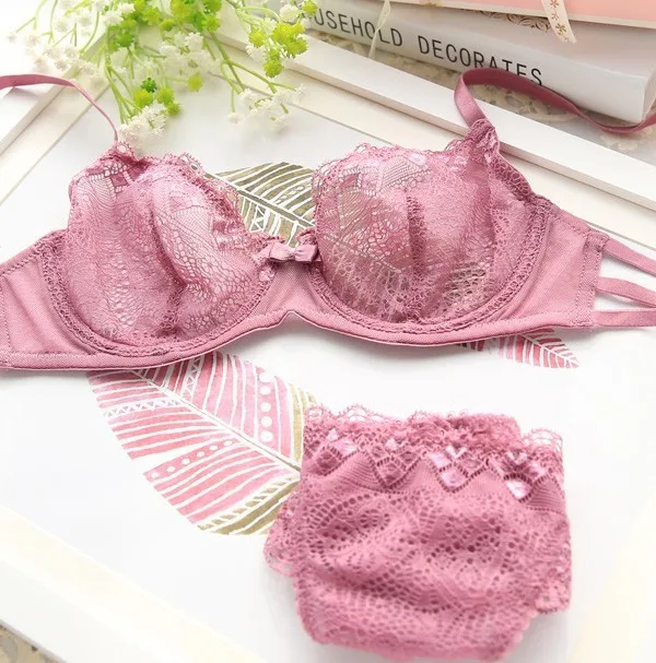 Sexy Ultra thin Bra Set  (4)