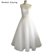 New Collection 2018 Elegant Ivory Ball Gown Beaded Lace Wedding Dresses Formal Women Bridal Gowns Illusion Back robe de mariee