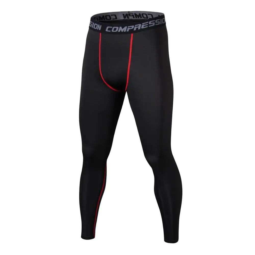 Новые компрессионные утягивающие штаны мужские Леггинсы фитнес-одежда леггинсы мужские брюки - Цвет: MC12