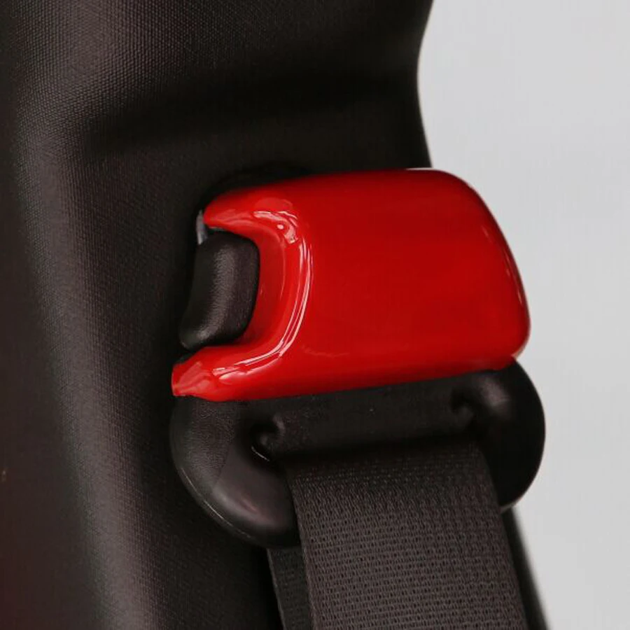 

4PCS Seats Safety Belt Button Cover Trim Interior Accessories Kits ABS Frame Decoration For Jeep Wrangler jk 08 Up Free Shipping