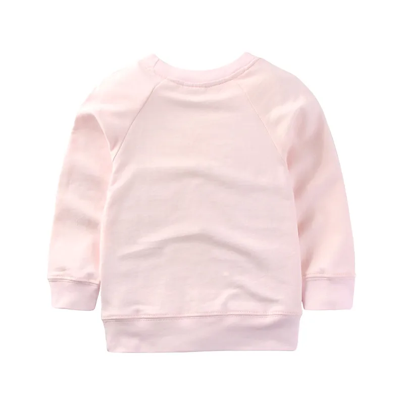 2016 New Children Girls Cotton Spring Autumn Sweatshirts Clothing Kids Long Sleeve T-Shirt For Jumpingbaby Brand Cartoon Hoodies26