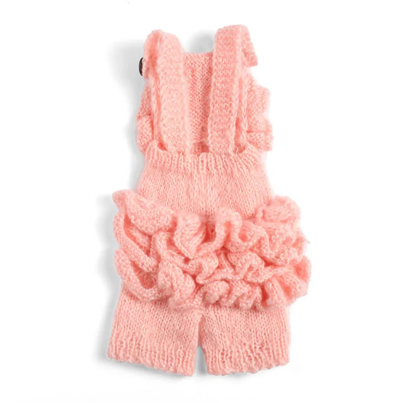 

Newborn Props Soft Mohair Baby Boy Girls Costume Infant Knitted Strap Dress Outfit Baby Props Newborn Photography Accessories