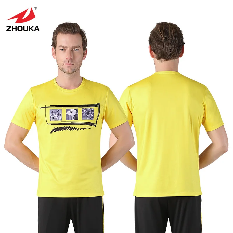 

2019 High Quality Men's T-shirts Soccer Fashion Culture Print Hipster Funny t shirt Men Short Sleeve Training Tops Sport Clothes