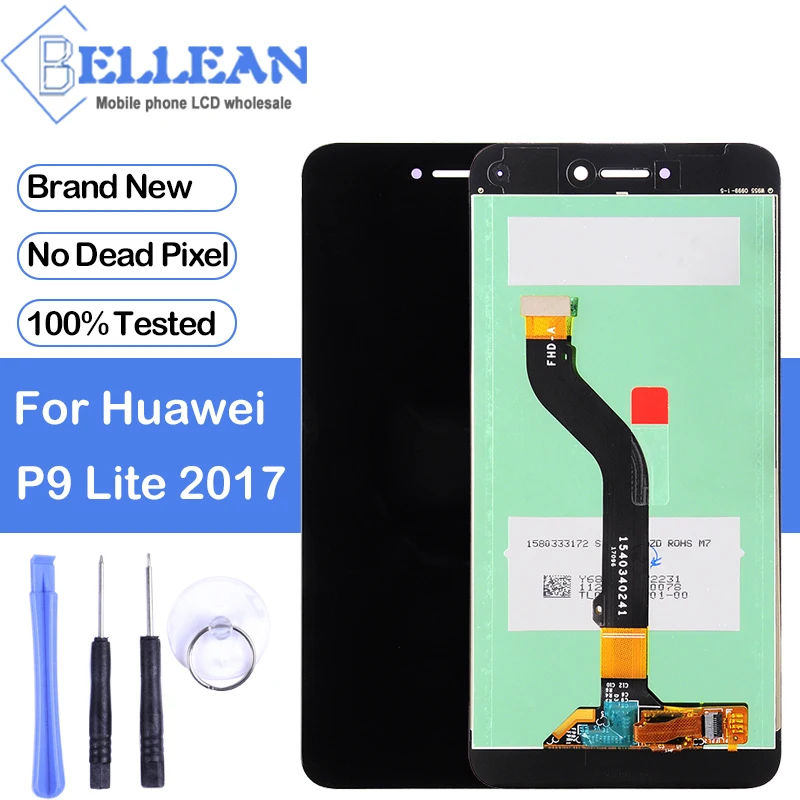 

Dinamico P8 Lite 2017 Display For Huawei P9 Lite 2017 LCD Touch Screen Digitizer Assembly P9lite 2017 Lcd Free Shipping+Tools