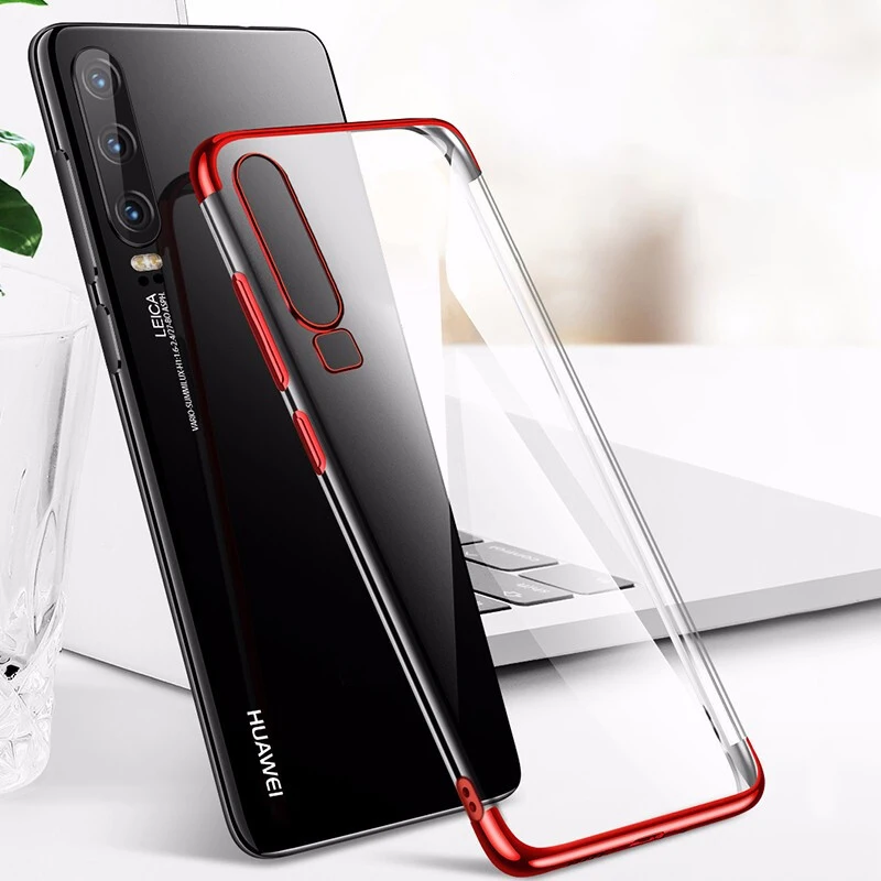 Чехол KEYSION для телефона Huawei P30 Pro P20 Lite роскошный Прозрачный бампер из ТПУ