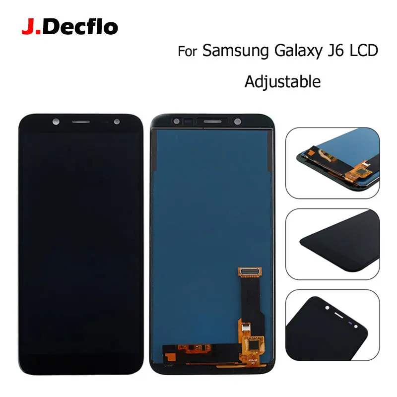 TFT/OLED для samsung Galaxy J6 2018 J600 J600F J600Y ЖК экран + Сенсорное Стекло в сборе запасные