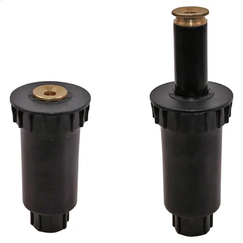 

360 Degree 4Pcs/Lot Garden Lawn Sprinkler Automatic Retractable Spray Irrigation System Copper Nozzle
