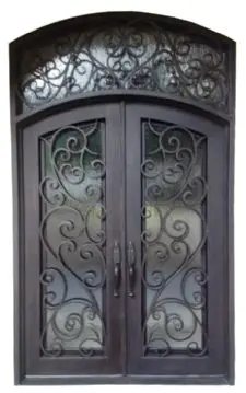 Custom Design Forged Wrought Iron Front Doors Entry Custom Design Forged Wrought Iron Front Doors Entry H Wid15