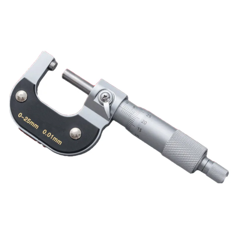 Professional 0 25mm 0.01mm Accurate Outside Micrometer Micrometro
