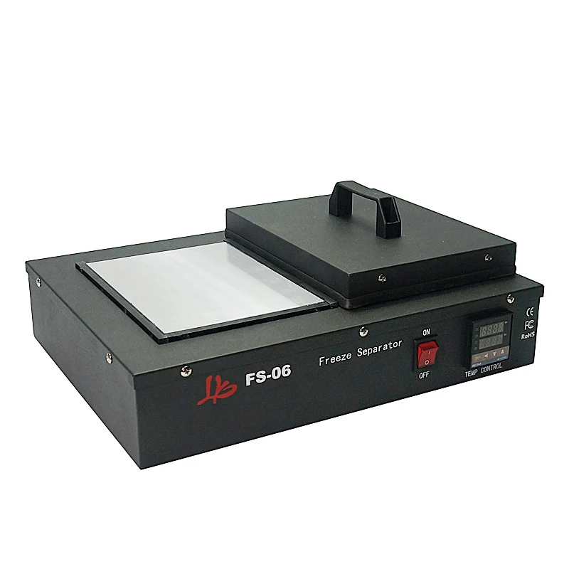  9 inchs FS-06 LCD Touch Screen Separate Frozen Freezer SeparatorLiquid Nitrogen separator Machine F