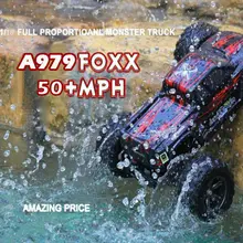 Alta qualidade do carro do RC 2.4G 1:18 4WD RC SPEED RACER Completo escala Carro de Controle Remoto Monster Truck RC com Sistema de Choque 50 KM/H