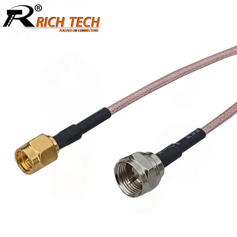10 шт./лот RF кабель N штекер SMA RG316 коаксиальный Pigtail в сборе 15 см/50 см/100 см/200 см