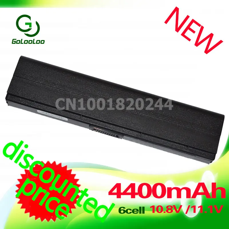 Golooloo 4400MaH лаптоп с Батарея Мощность для Asus F6E F6A F6K F9DC F9E F6 F9F F6K54S-SL Z53 A31-F9 A32-F9 F9J |
