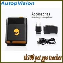 Newest Personal&Pet Caring TK108 GPS Tracker with Real Waterproof Function 5Pcs/Lot Free DHL Shipping