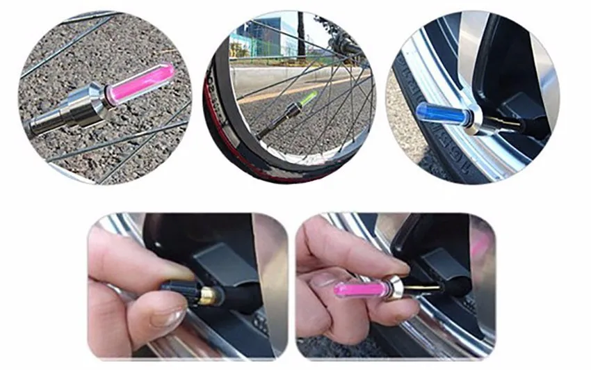 Best Bike Light Mountain Road Bicycle Tyre Tire Valve Caps Lights MTB Spokes LED Wheel Cycling Bicycle Accessories Light 0 Best Bike Light Mountain Road Bicycle Tyre Tire Valve Caps Lights MTB Spokes LED Wheel Cycling Bicycle Accessories Light 0