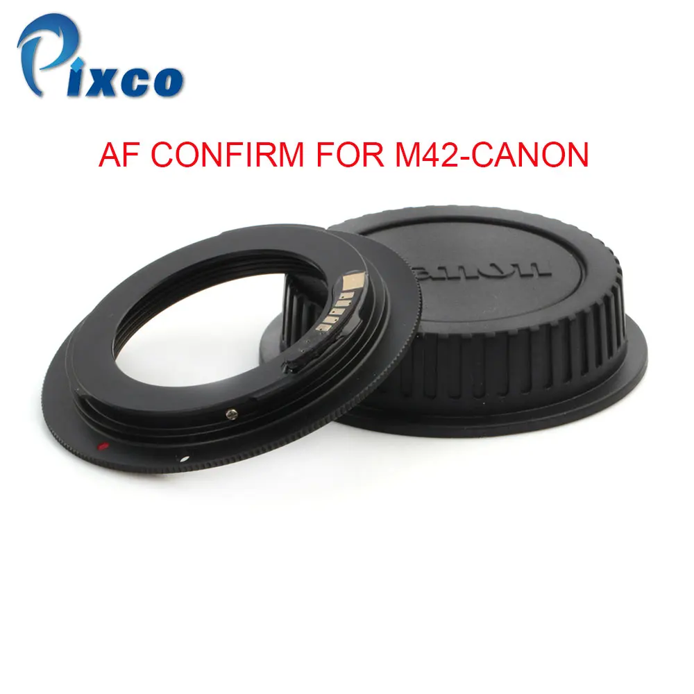 Pixco для M42-Canon 2-го поколения обновление апертуры AF Подтверждение адаптер M42 Винт Крепление объектива к Canon(D) SLR камера