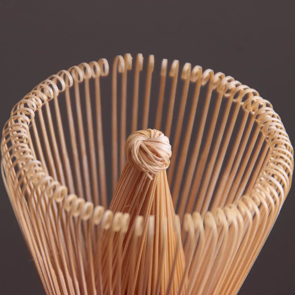 

4 Pcs/Set Bamboo Matcha Tea Tools with Tea Whisk Hooked Scoop and Spoons P7Ding