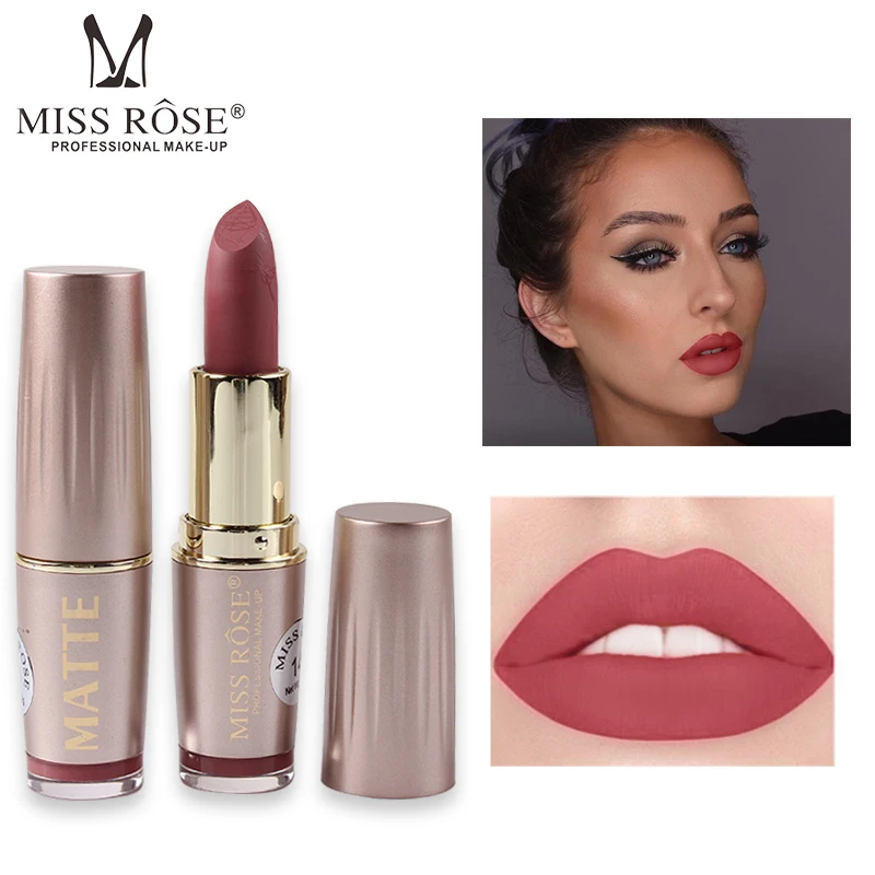Miss Rose Professional матовая губная помада стойкий водостойкий оттенок Сексуальная