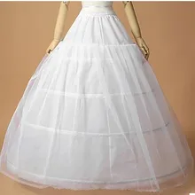 4 кольца большая Нижняя юбка для бального платья свадебное платье