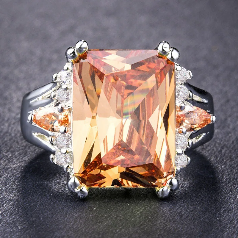 square crystal wedding engagement rings jewelry (8)