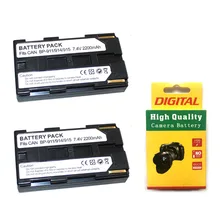 2 шт 2200 mAh BP-911 BP-914 BP-915 BP911 BP914 BP915 Камера Батарея для Canon BP924 BP927 BP930 ES4000 ES-4000 UC-X2Hi UC-X30Hi