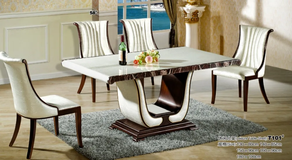 

Modern Fashion Design Rectangle Dining room Furniture