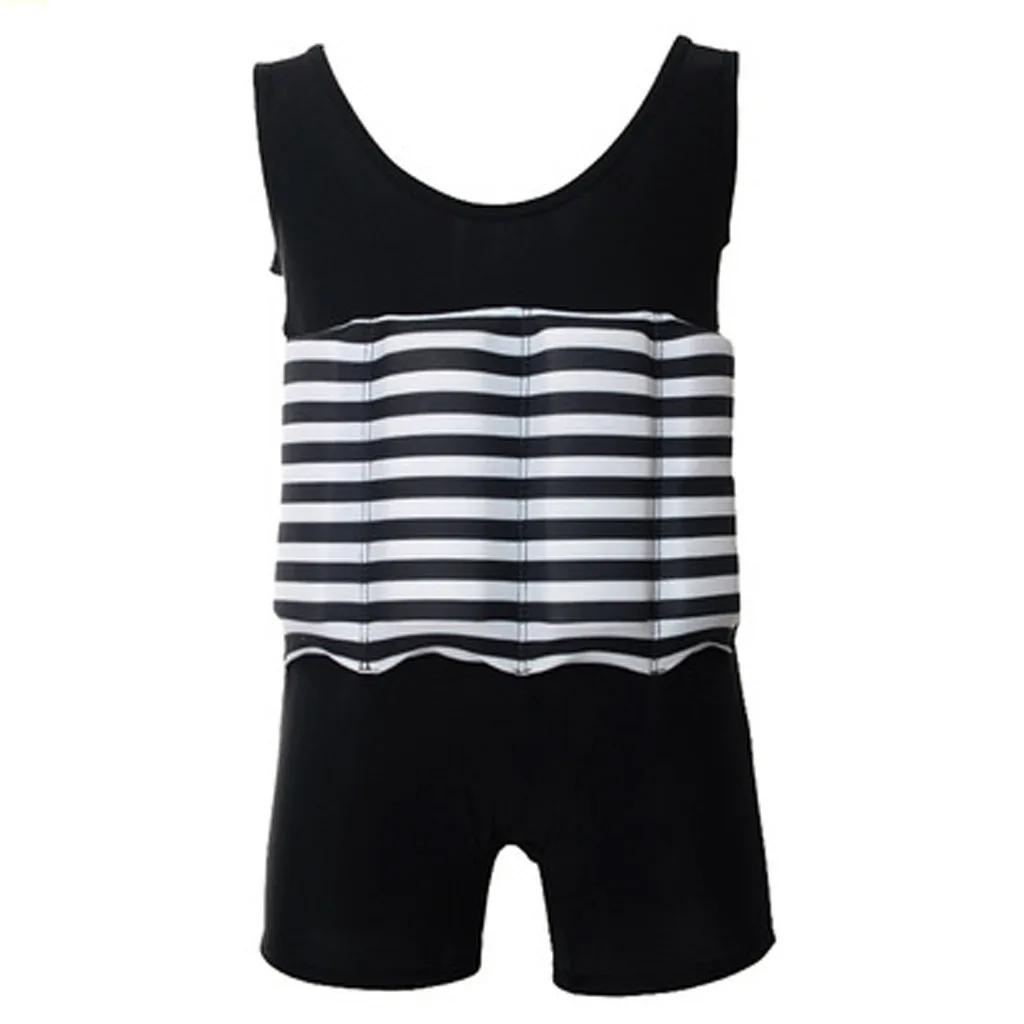 Costumi Da Bagno Bimba Пляжное бикини без рукавов цельный плавучий Регулируемый купальник