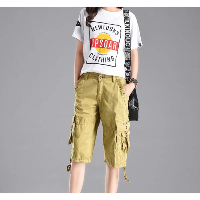

New Arrival Hot Sale Fashion overalls Women's multi-pocket Casual Cargo Overalls Cargo pants SHIERXI