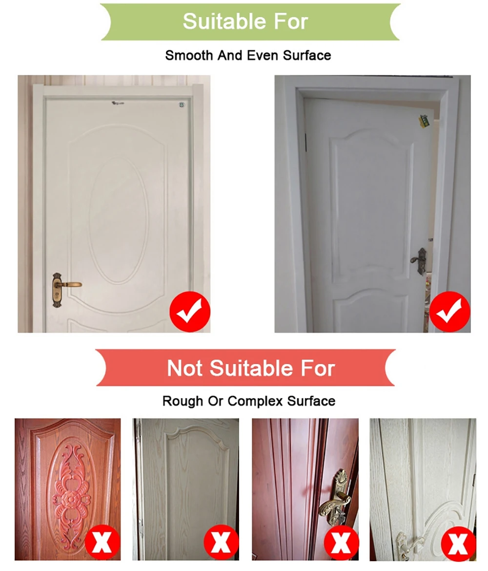 Home Decor DIY Door PVC Waterproof 3D Print Environmental Classical Pattern Protection Sticker Self Adhesive Art Paper Bedroom
