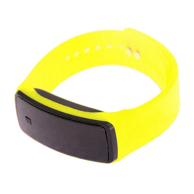 2017 LED Sports Silicone Watchband Men Digital Screen Quartz Women Watch Fashion Bracelet