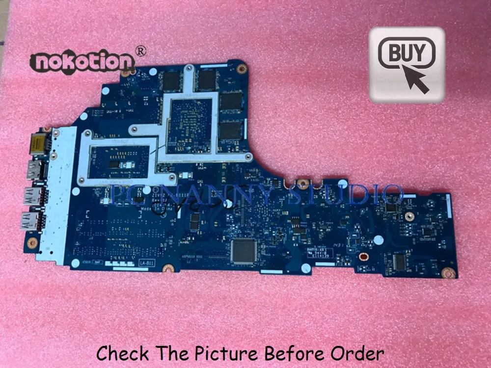 PCNANNY LA B111P для Lenovo Y50 70 материнская плата ноутбука I7 4710HQ Процессор nvidia GTX860M графика