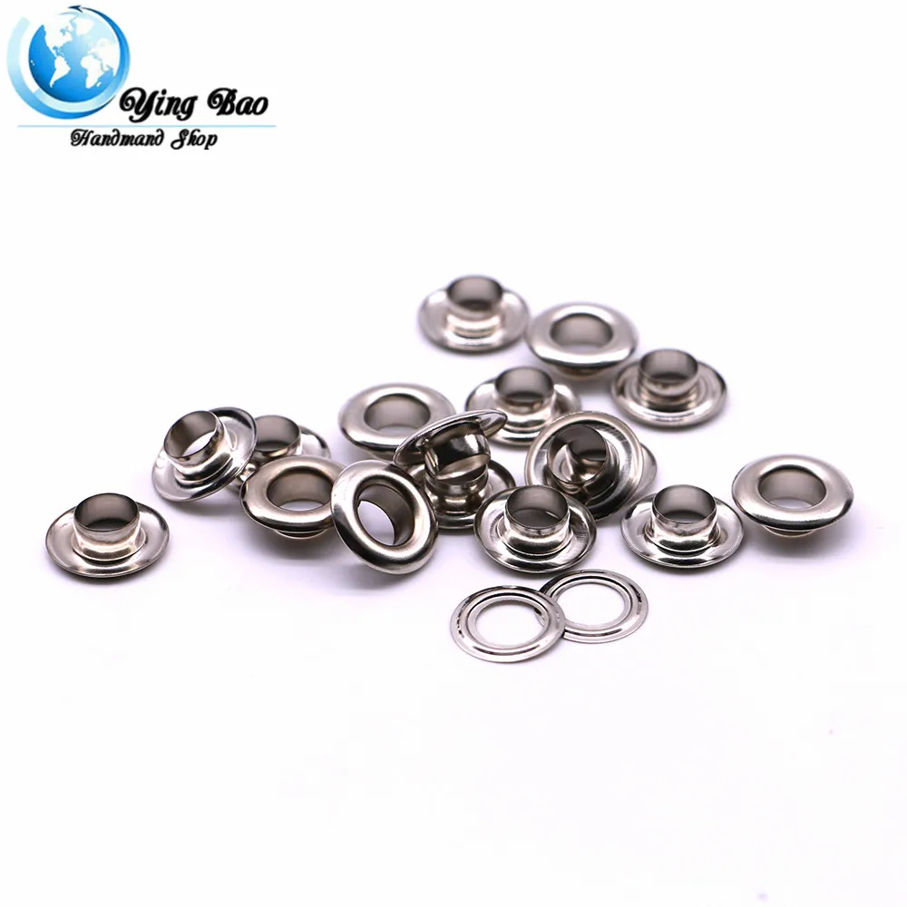 50sets/pack(Outer diameter)15mm (eyelets)7mm (high)5mm eyelets for bags scrapbooking eyelets Q-22