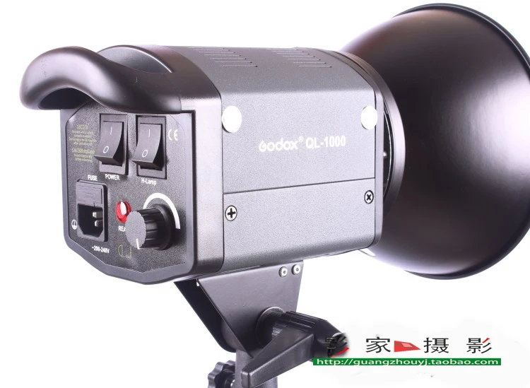 Godox 1000W QL-1000 фотостудийная вспышка непрерывного освещения и видеосъемки светильник ing головка 220V CD50