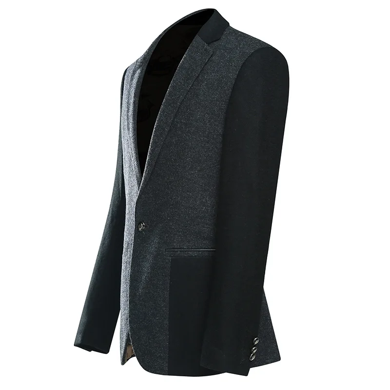 FAVOCENT 2019 Spring Autumn Men Slim Single Button Blazer Suit Jacket Male Business Coat Homme Fashion Wool Casual Blazers Coat FAVOCENT 2019 Spring Autumn Men Slim Single Button Blazer Suit Jacket Male Business Coat Homme Fashion Wool Casual Blazers Coat