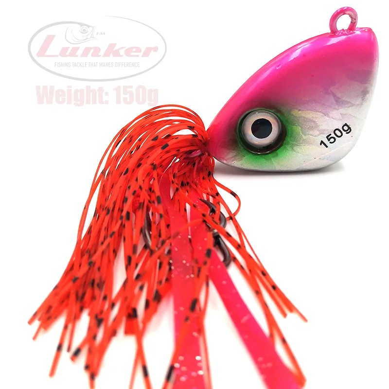 Whiskerbeans 買取 Lunker マダイ太極拳 Kabura 150 グラムゴム金属遅いジグヘッド赤鯛スカ ートネクタイジギング塩水深海 釣りルアー Inchiku 通販 価格