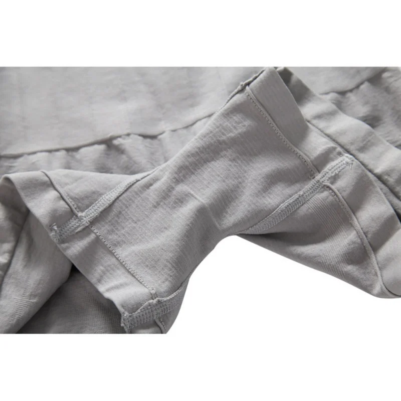 Z Safety короткие модные японские высокие талии животик бедра плотные, высокоэластичные облегающие нитки сплошной цвет защитные брюки