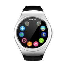 Bluetooth Smart Watch V365 Kreis Touchscreen Smartwatch Sport Fitness Schrittzähler Unterstützung SIM TF Karte Für IOS Android