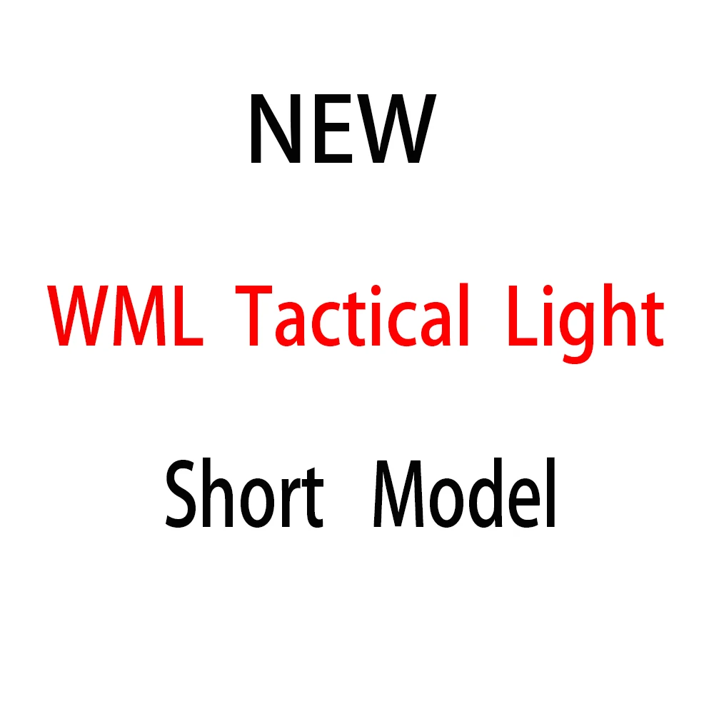 Тактический WML Magorui, короткая модель, WML светильник для оружия, светильник-вспышка с 20 мм Пикатинни