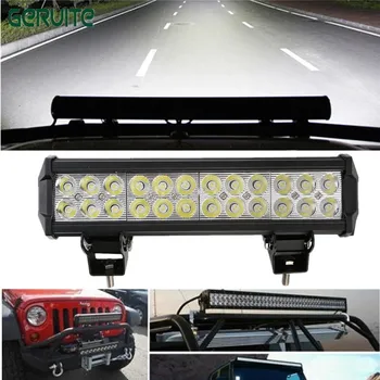 

DE STOCK! 12 Inch 72W LED Work Light LED Bar Light for Motorcycle Tractor Boat Off Road 4WD 4x4 Truck SUV ATV Wholesal Fog Light