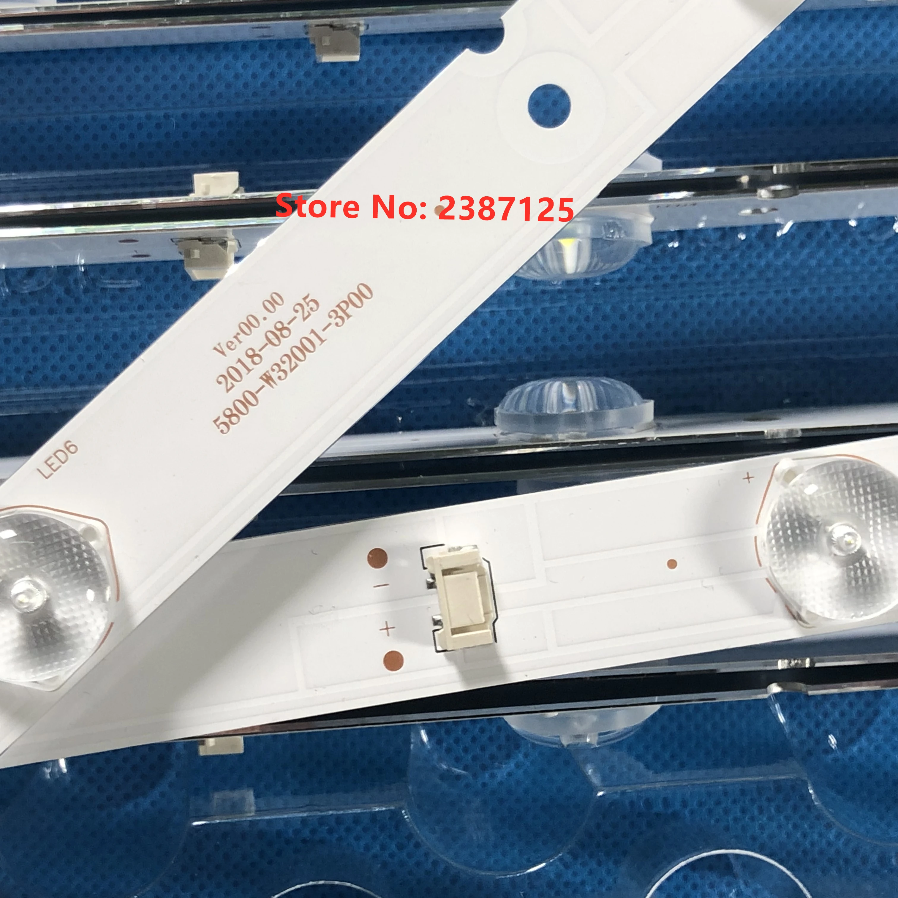 Светодиодная лента для подсветки 7 ламп 5800-W32001-3P00 0P00 2P00 5P00 DP00 CRH-A323535030751AREV1 32X3 32E3000