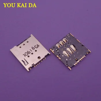 

2pcs/lot Original New Sim Card Reader Holder micro connector Socket Slot For Motorola MOTO G XT1032 XT1033 XT1035