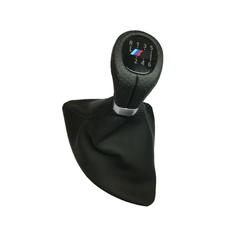 5 Speed 6 Speed Gear Shift Knob Lever With Boot Cover Stick for BMW E87