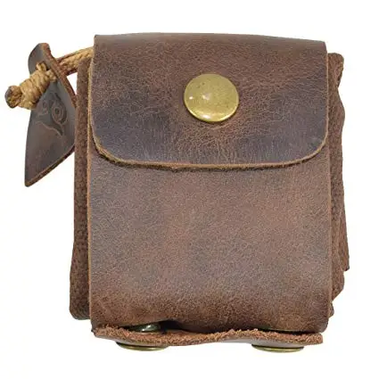 

Waxed Canvas Foraging Pouch (Collapsible) for Hiking Treasures Seashells Handmade Canvas for durability and longevity