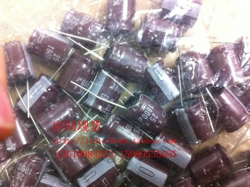 30pcs/50pcs Japan Nippon Motherboard Capacitor 25v1800uf 16x20 Ky High
