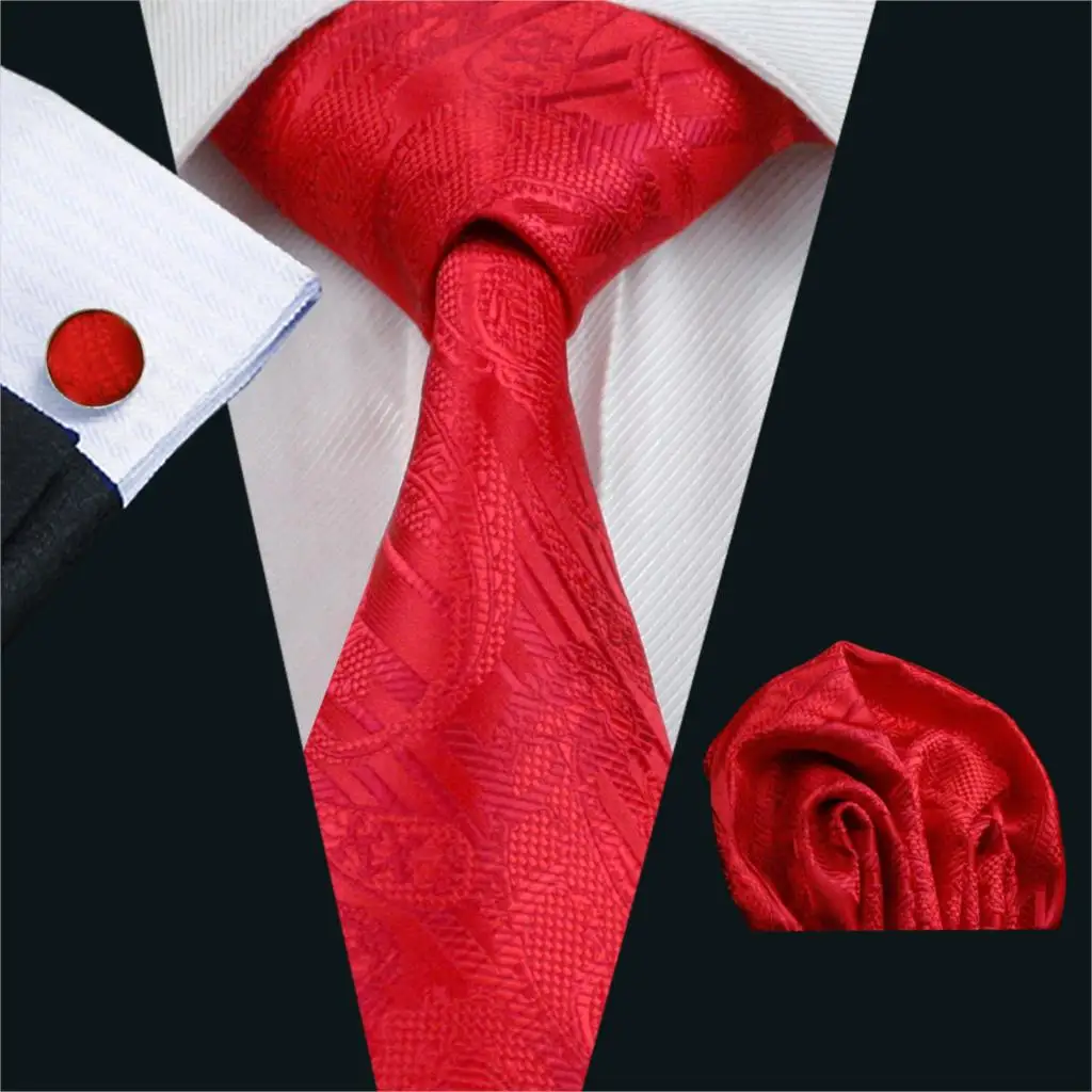 Buy FA 284 Gents Necktie Red Paisley 100 Silk