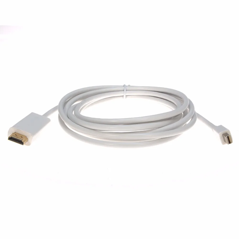 

Kebidu 1.8M Thunderbolt Displayport Mini Display Port MINI DP to HDMI Adapter Converter cable for laptop