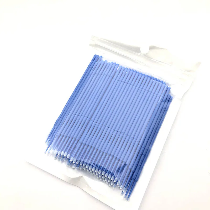 

100pcs Disposable Makeup Brushes Swab Microbrushes Eyelash Extension Tools Individual Lash Removing Tools Lint Free