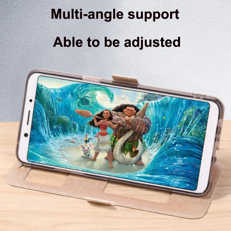 Чехол с открытым окошком для OPPO F5 чехол 6 0 дюйма OPPOF5 кожаный s F 5 Youth флип