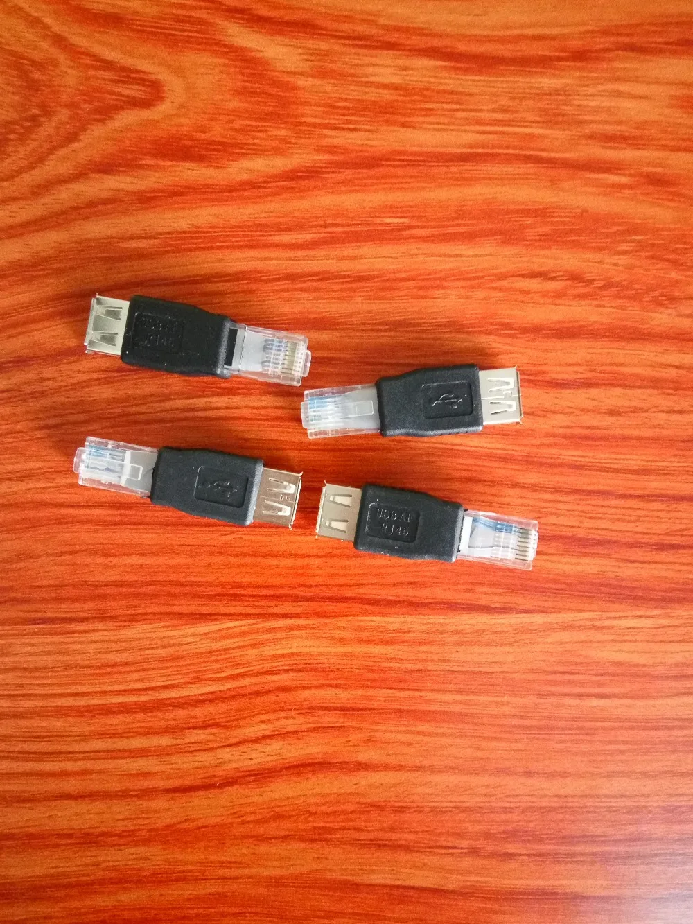 В наличии распродажа отличное качество USB тип A разъем типа мама к RJ45 папа адаптер